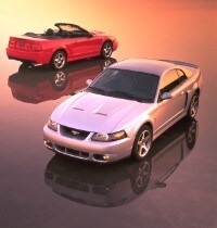 2003 Ford SVT Mustang Cobra coupe and convertible